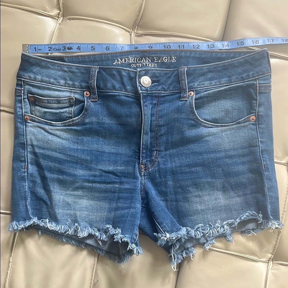 American Eagle Blue Denim Shorts
